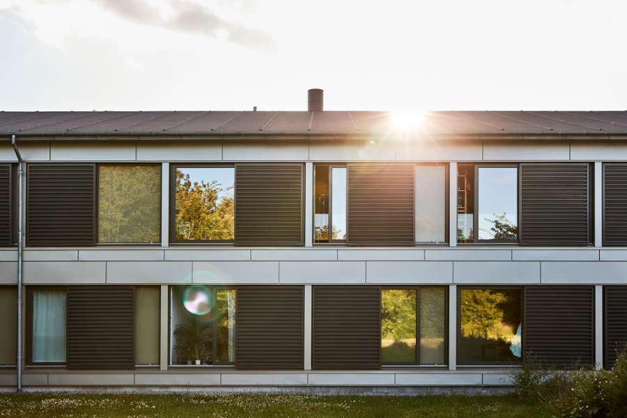 The smart decision – façade protected with aluminium cassettes from DS Stålprofil, Vilhelm Kiers Kollegium, Snogebæksvej 11-21, 8210 Århus